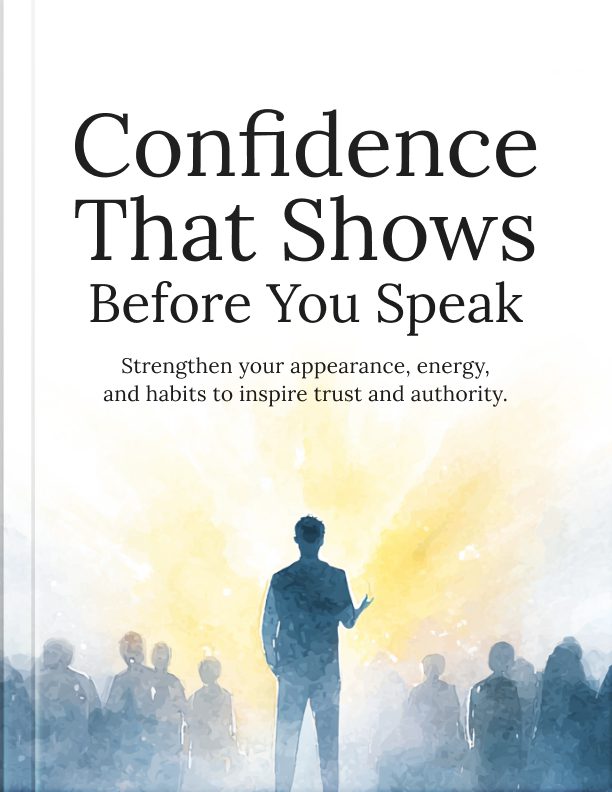 Confidence That Shows Before You Speak - Book