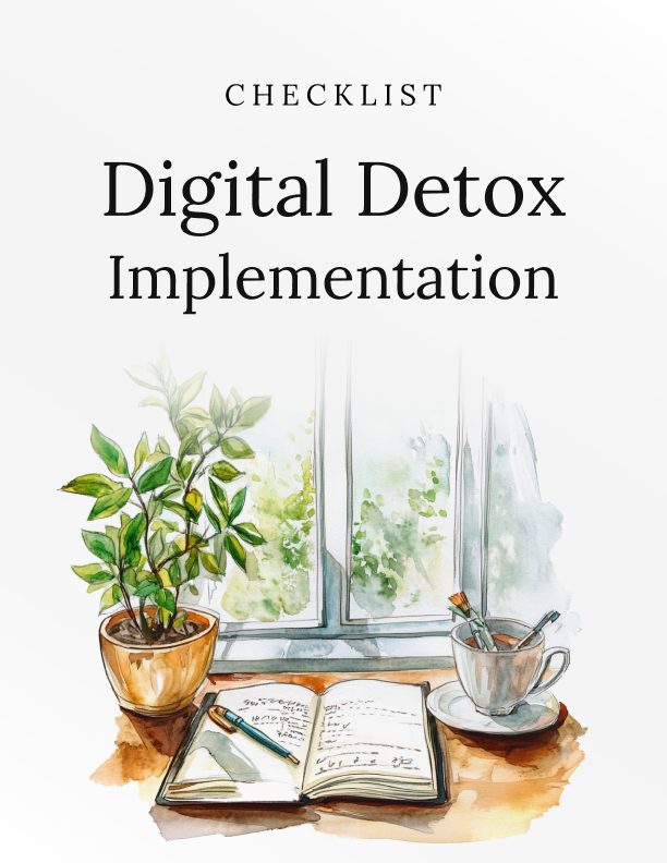 Digital Detox Implementation – Checklist