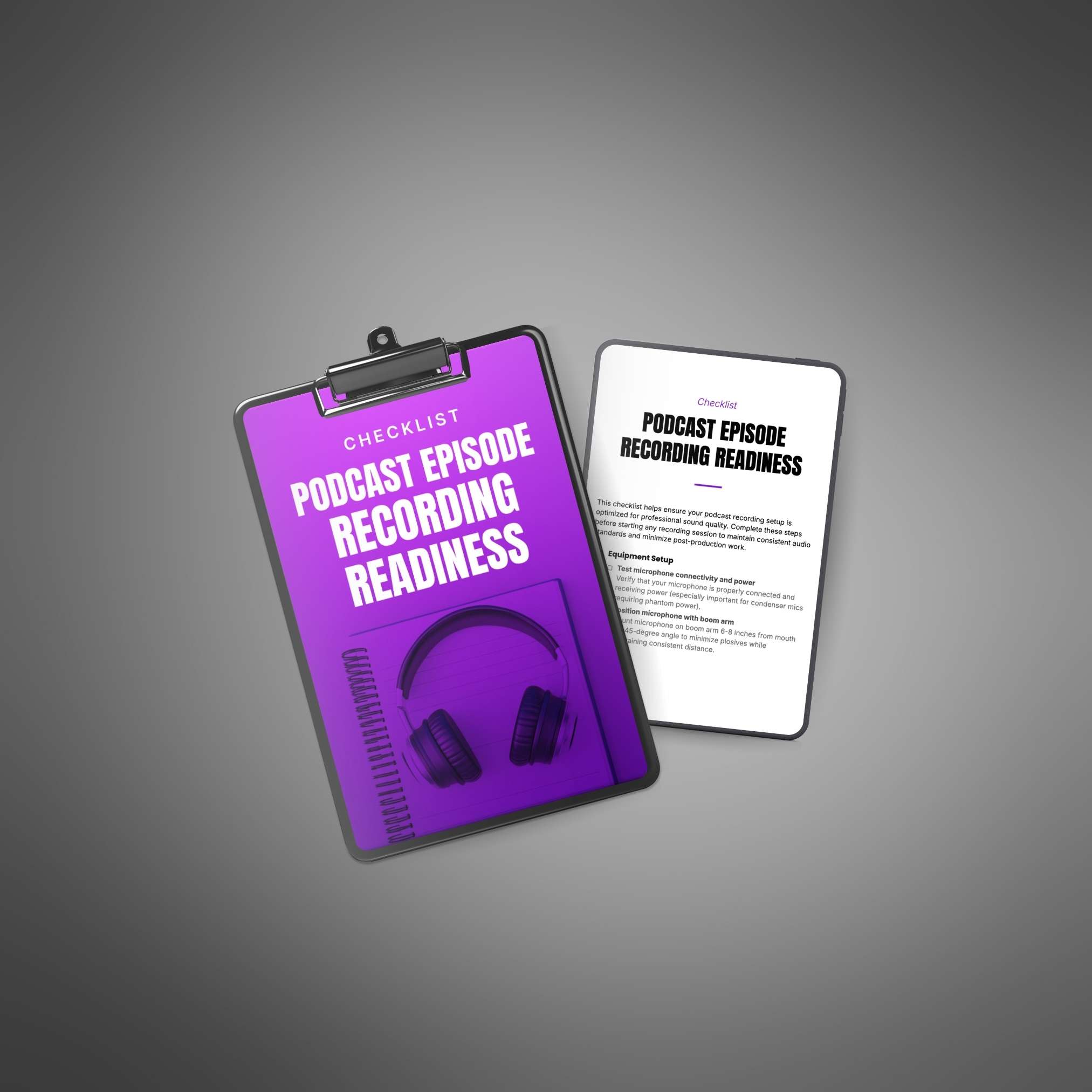 the podcast recording readiness checklist: get studio-quality sound every time 3 the podcast recording readiness checklist: get studio-quality sound every time - image 3