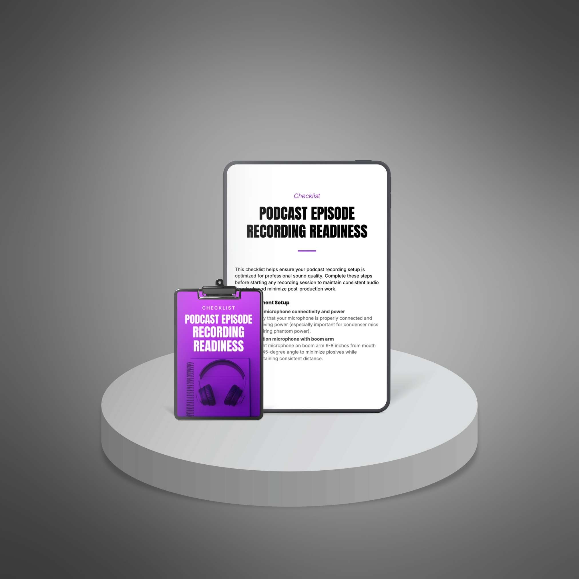 the podcast recording readiness checklist: get studio-quality sound every time 4 the podcast recording readiness checklist: get studio-quality sound every time - image 4