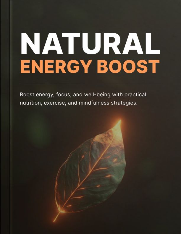 Natural Energy Boost - Book
